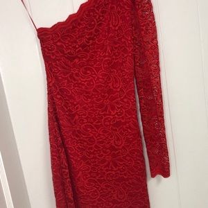 Express One Shoulder Dress